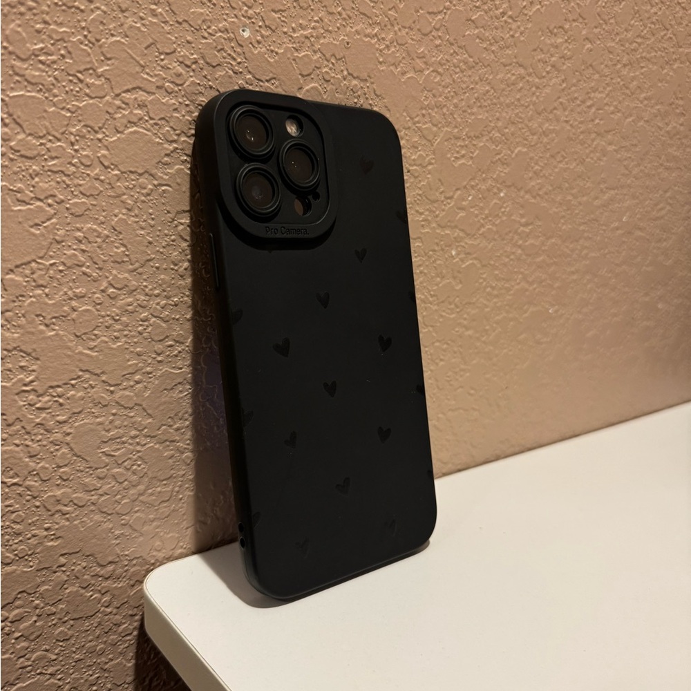 Black Heart Phone Case